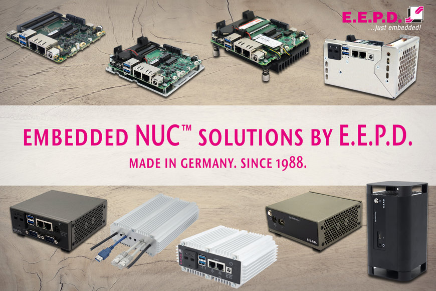 Embedded NUC Boards und Systeme von E.E.P.D. mit AMD-Prozessoren – eine perfekte Verbindung